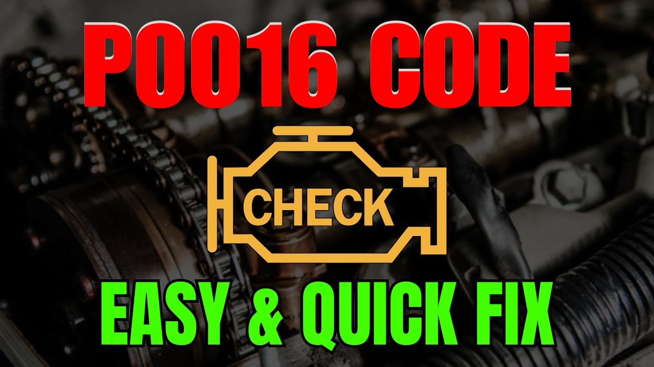 P0016 CODE : Camshaft Position Correlation Fix ||