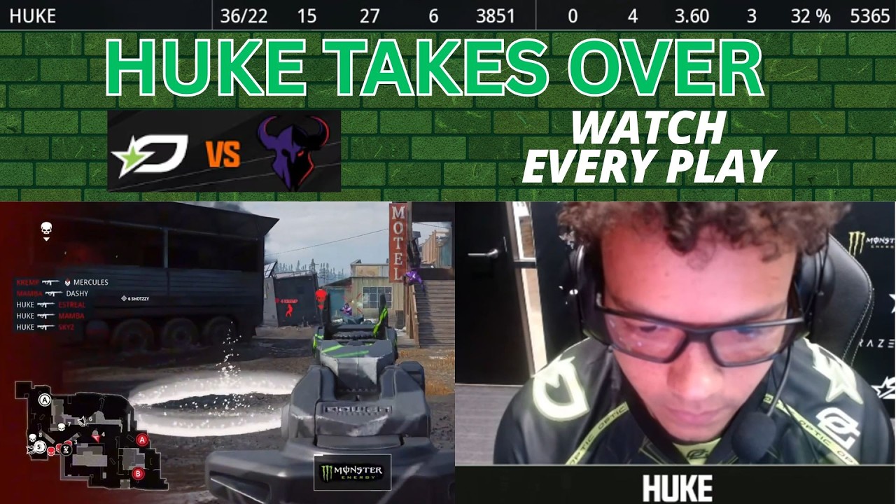 OpTic Huke POV from DOMINATING G2 Minnesota | 2026 CDL Major 2 Qualifiers | Map 3 Overload