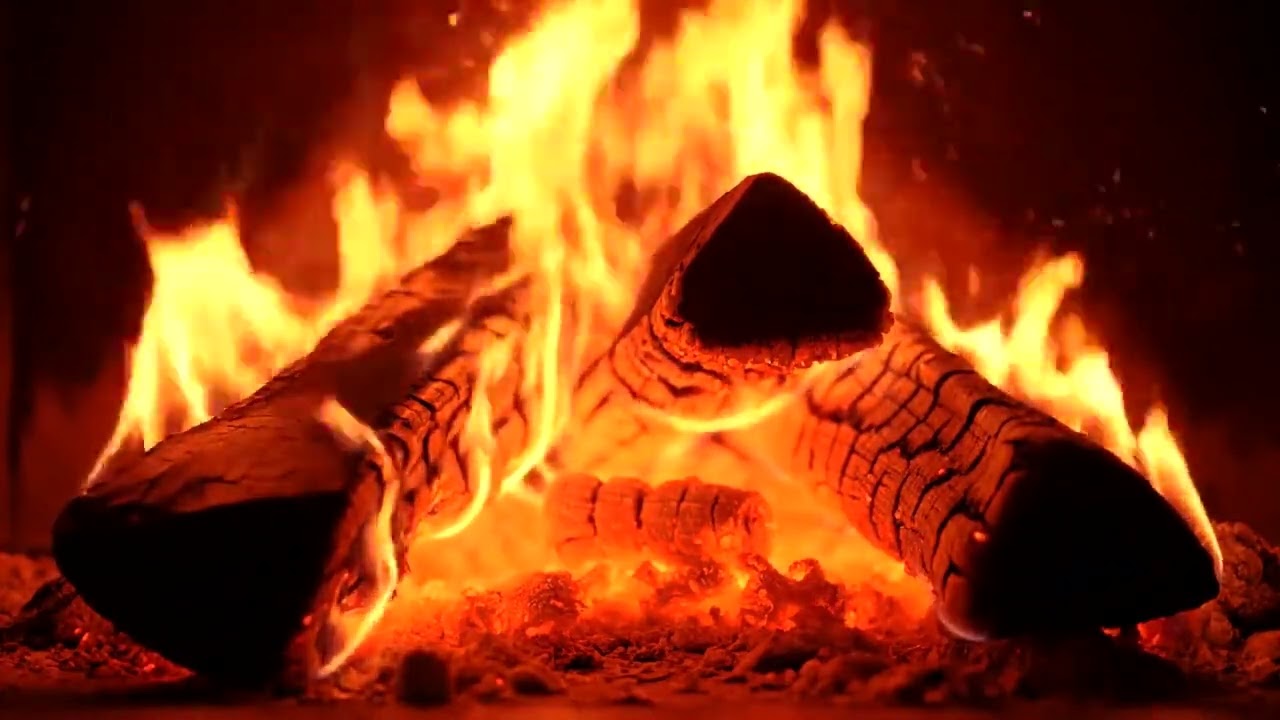Can’t Sleep Tonight? 🔥 10 Hours Real Fireplace for Deep Sleep (Black Screen)