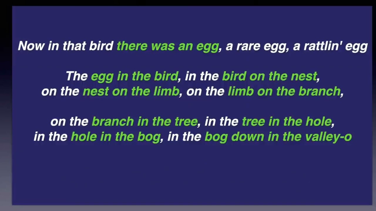 The Rattlin' Bog - Lyrics