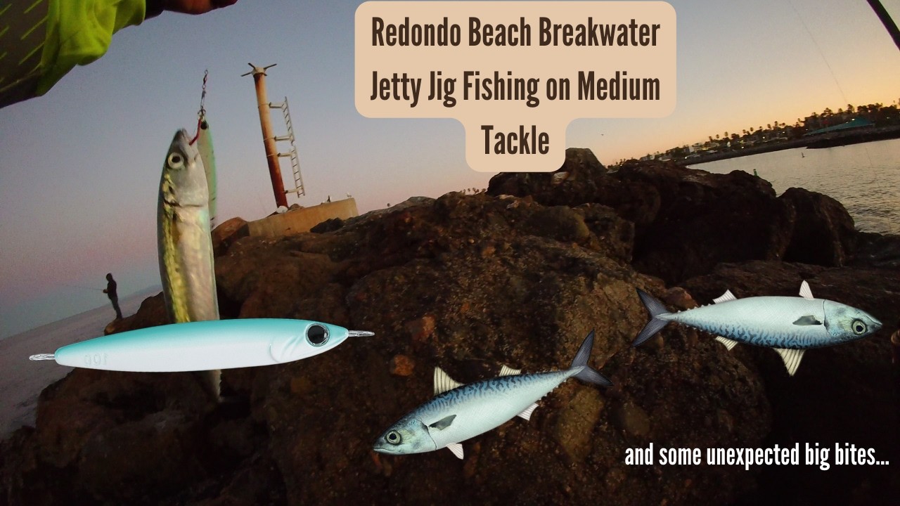 Redondo Beach Breakwater Lure Fishing | MAC ATTACK