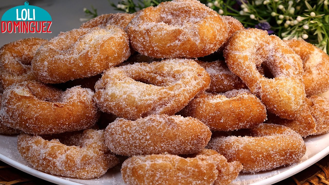 ROSQUILLAS DE NARANJA FÁCILES. Tiernas por dentro crujientes por fuera y con un sabor delicioso.