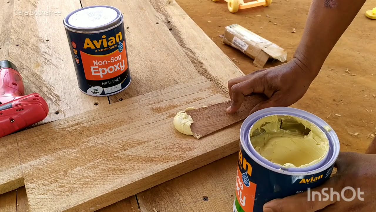 Cara Menggunakan Lem Epoxy Non Sag - Dempul Epoxy Non Sag