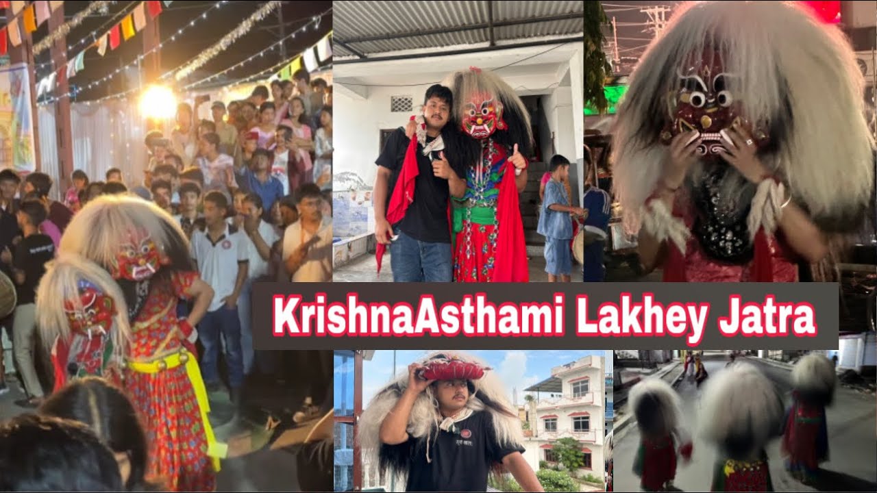 KRISHNAASTHAMI LAKHEY JAATRA 👹👹 || YUWA KHALA LAKHEY || DSN VLOGS 