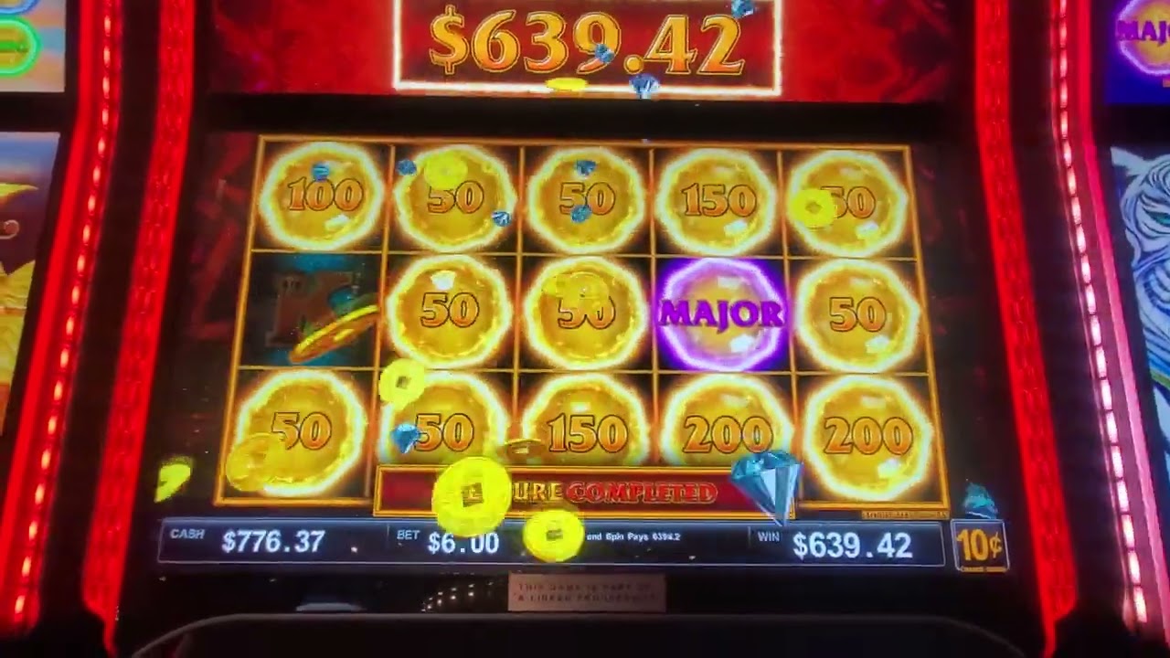Jewel of the Dragon double Major action and Jackpot