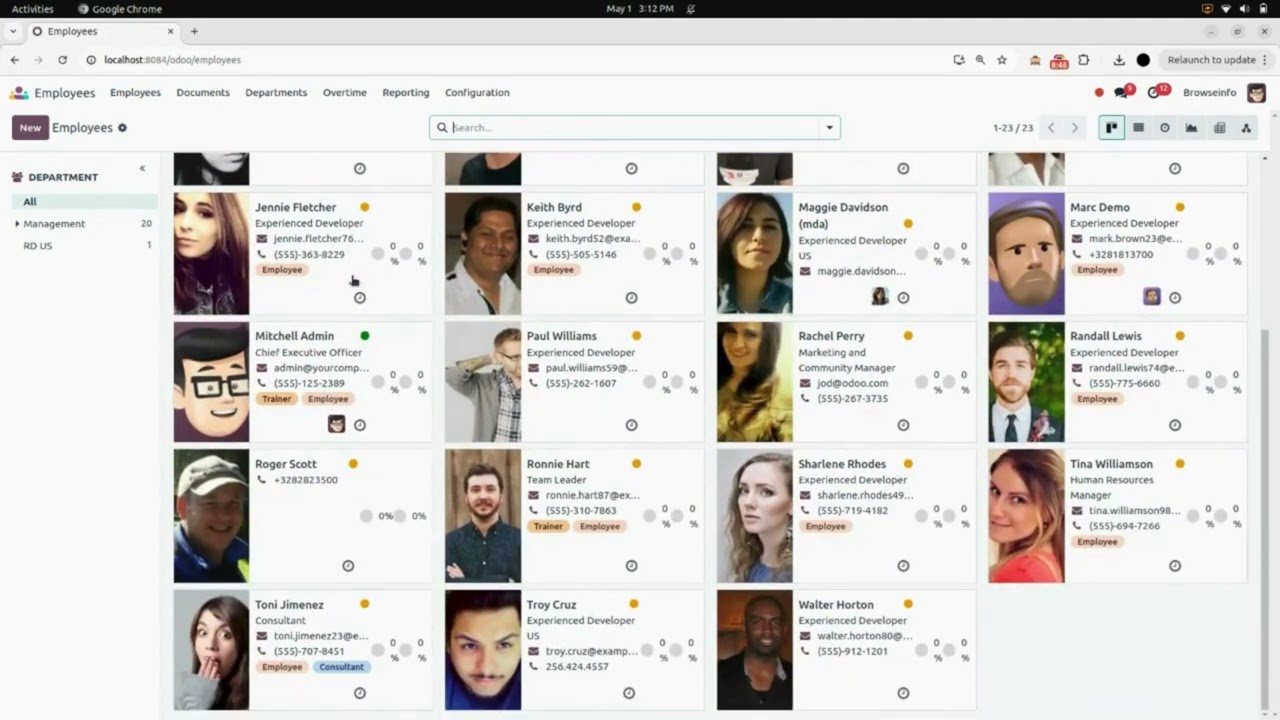 How to Manage Human Resource in Odoo | All in One HRMS Enterprise Edition