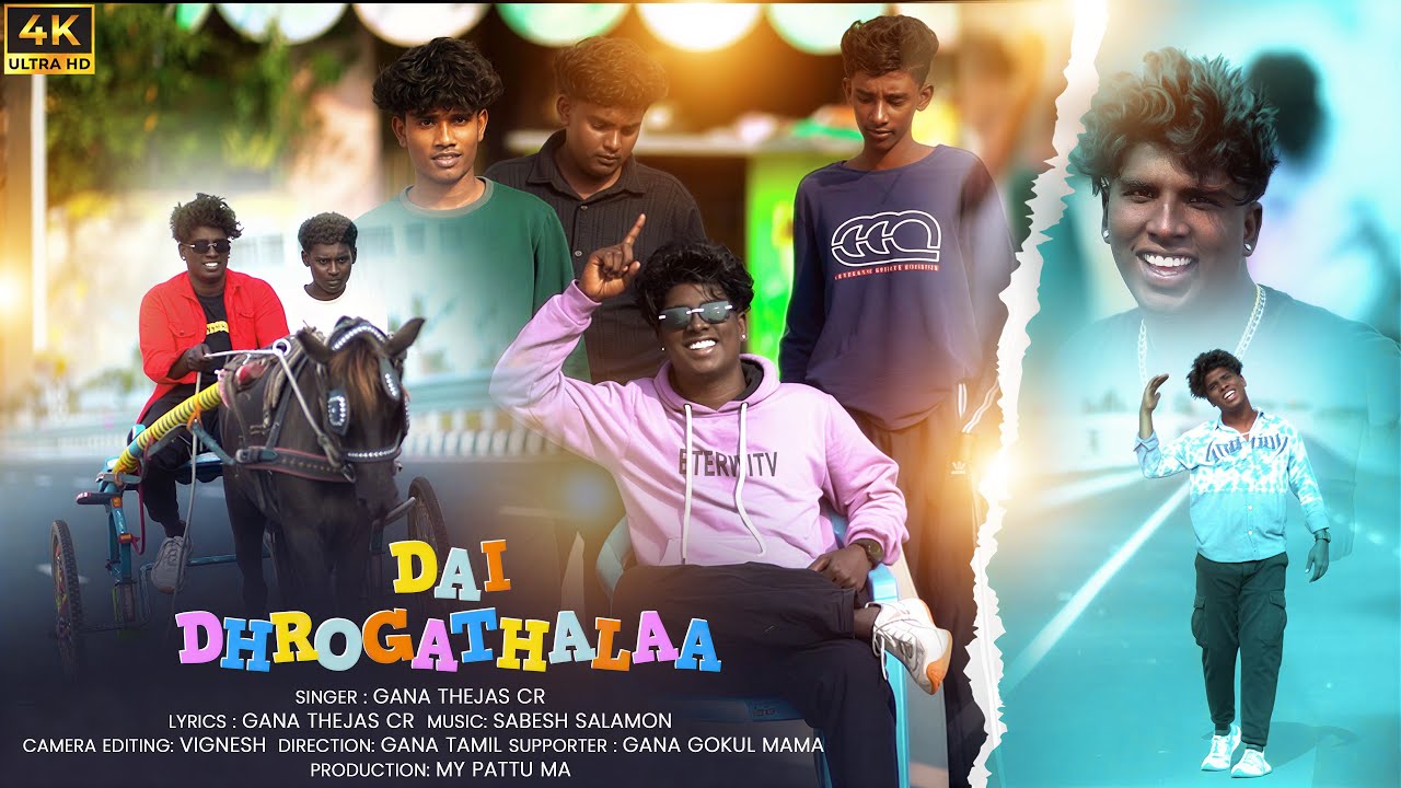 Dai Dhrogathalaa | Gana Thejas CR | Sabesh Solomon | Drogam song | Happy Pongal | Chennai Gana