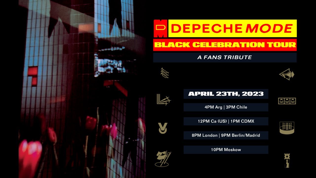 DEPECHE MODE | BLACK CELEBRATION TOUR - A fans tribute | LIVE PREMIERE