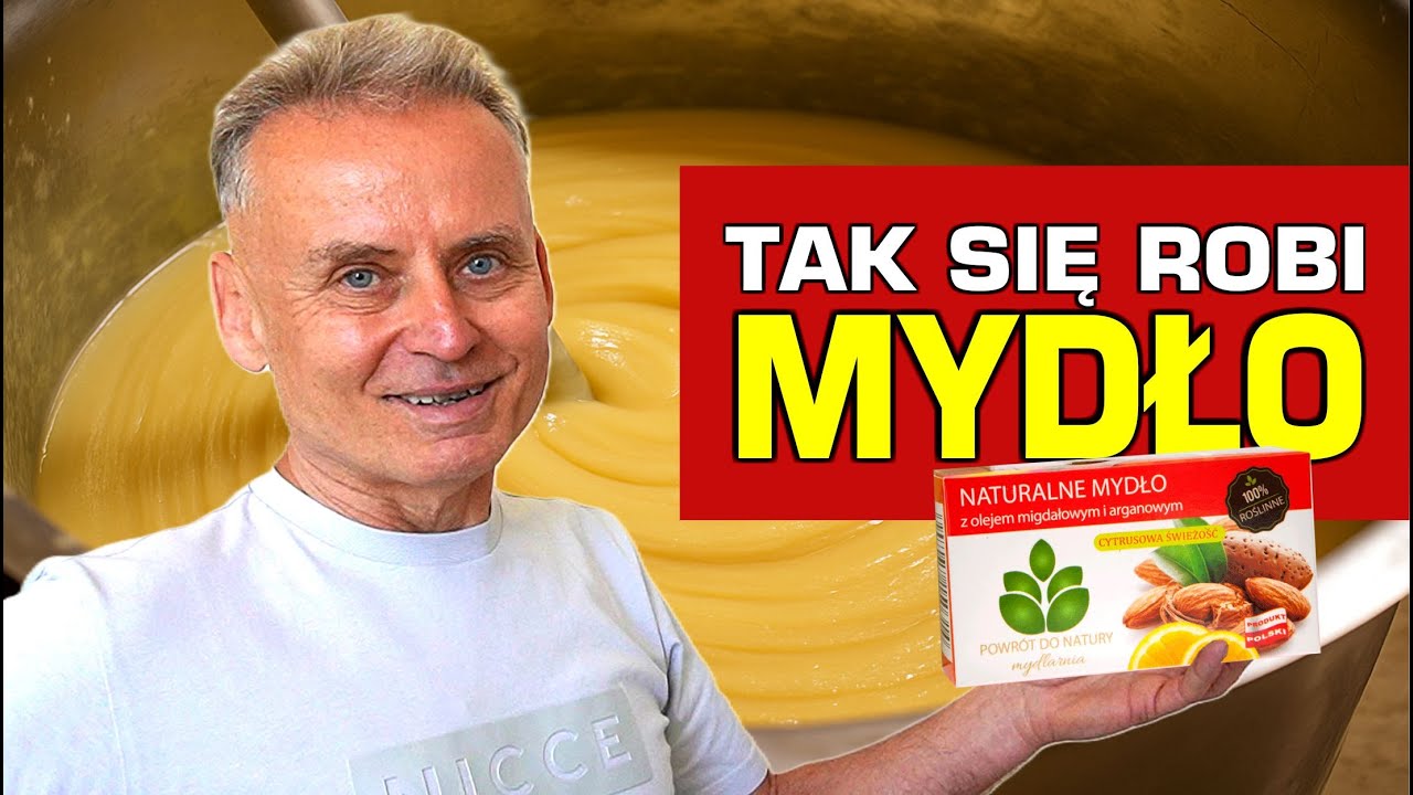 Niezwykle ciekawy proces produkcji mydła - za kulisami
