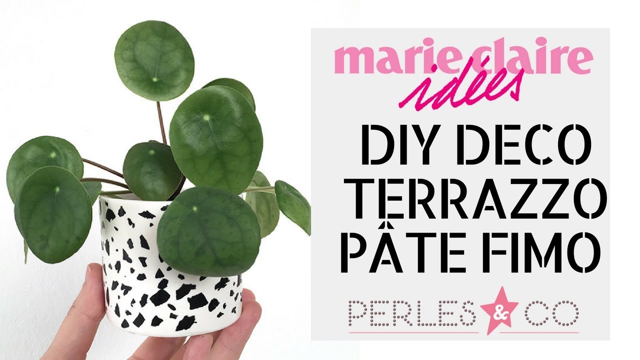 MCI x Perles & Co : Faire un cache-pot Terrazzo DIY en Pâte Fimo Polymère