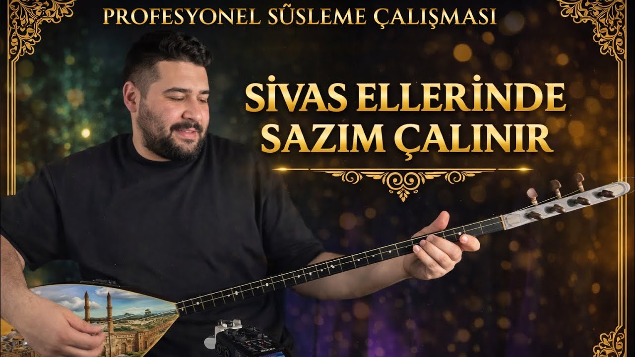 Sivas Ellerinde Sazım Çalınır - Profesyonel Süsleme Çalışması - SOLFEJ