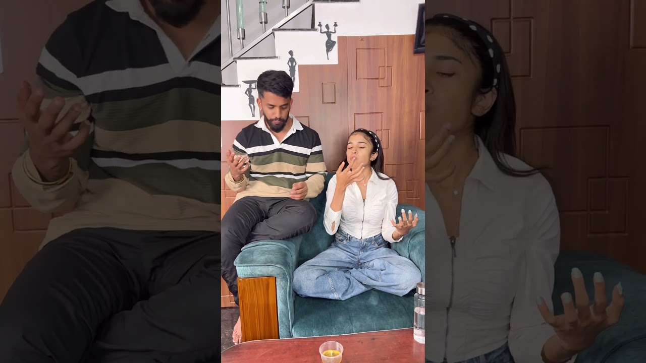 😂😂😂 | Nikhil Nisha Vlog #Shorts #funny #nikhilnisha