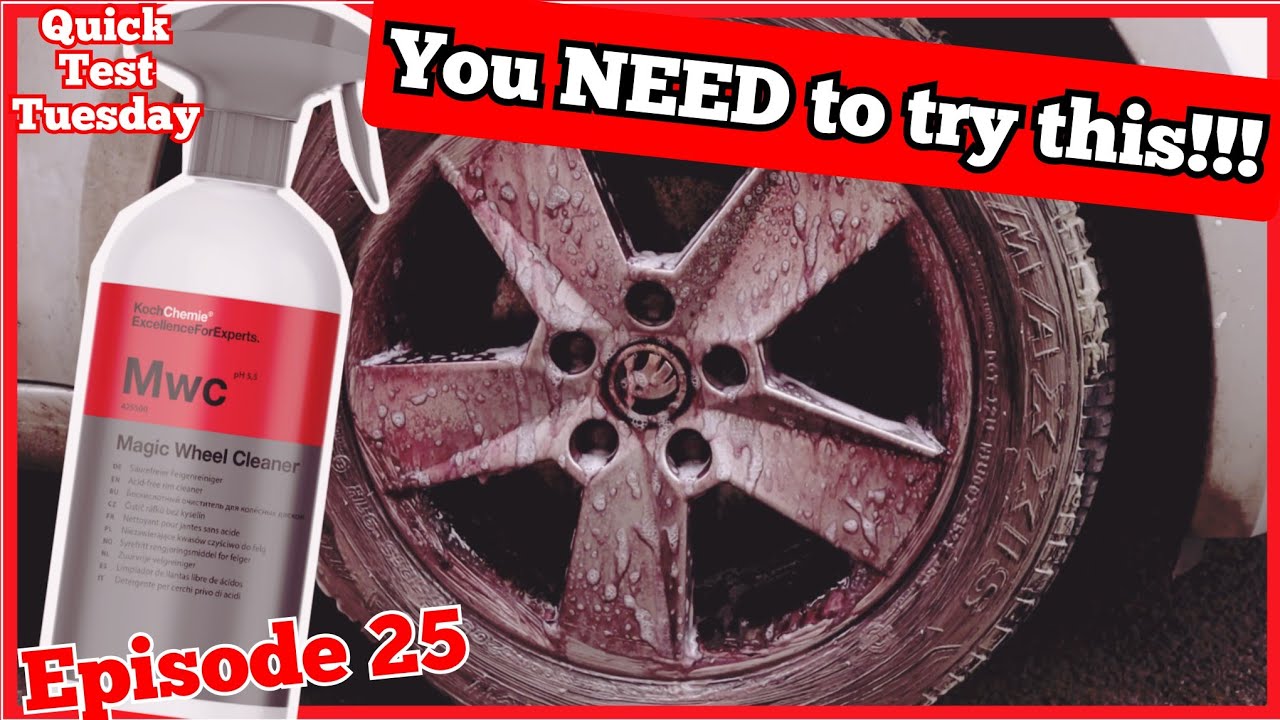 KOCH CHEMIE MAGIC WHEEL CLEANER | FILTHY ALLOYS CLEANED | QTT EP025 #carcare #cardetailing #carwash