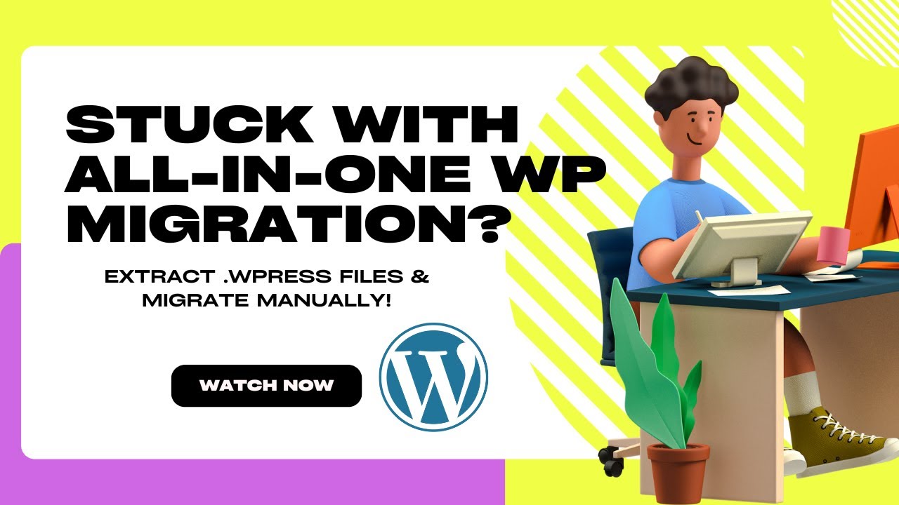 Stuck with All-in-One WP Migration? Extract .wpress Files & Migrate Manually!