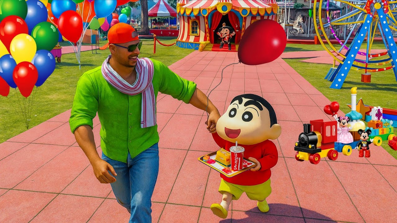 Jack & Shinchan Entered Fun Fair ( Mela )💥 Indian Theft Auto! New Update 💥