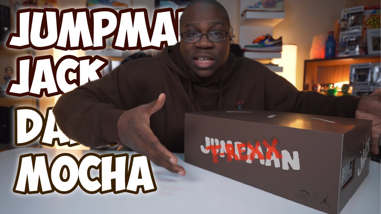 TRAVIS SCOTT: Jumpman Jack “Dark Mocha” SPECIAL BOX!!!!🔥🔥