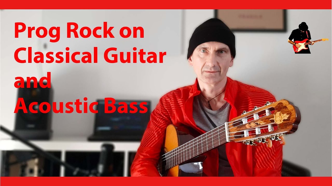 BLOOD ON THE ROOFTOPS (Prog Rock on Classical Guitar and Acoustic Bass) - Genesis Cover