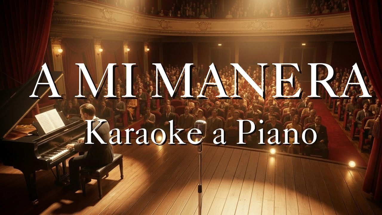 A mi manera (Karaoke a piano) por lito Vitale