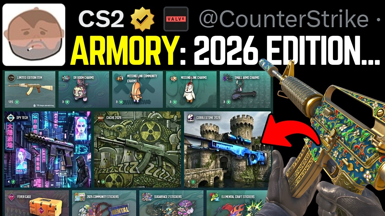 CS2's Announced Armory Update: DATE, BAN WAVE & REMOVED Collections