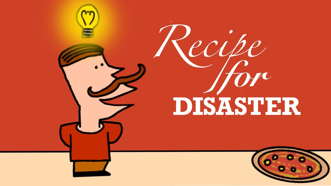 2D animated short film | “RECIPE FOR DISASTER” by Darroch wood.