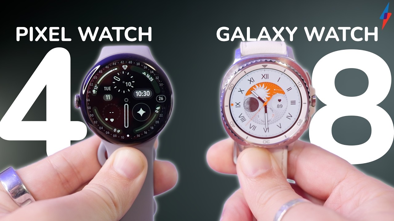 Google Pixel Watch 4 против Samsung Galaxy Watch 8 — легкое решение?