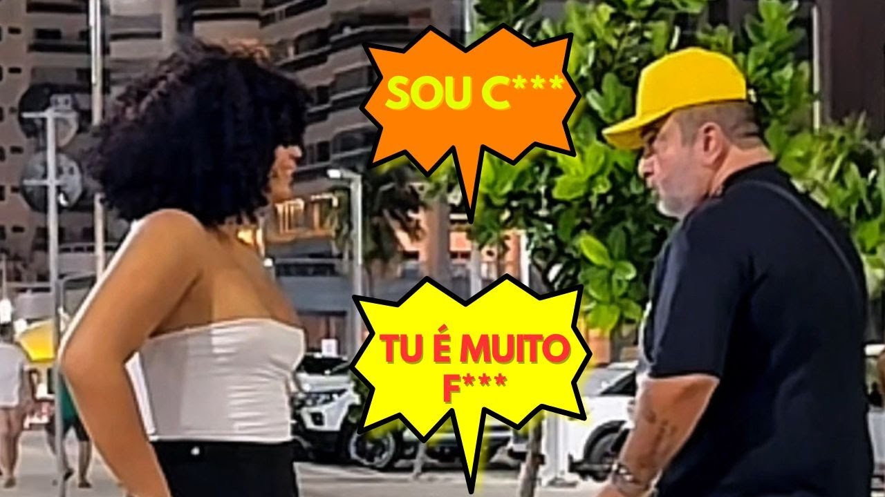 SOU C*** TU É MUITO F*** VEJA A DECISÃO FINAL DELE COM ELAS KKKKK #pegadinha #virais #comedy