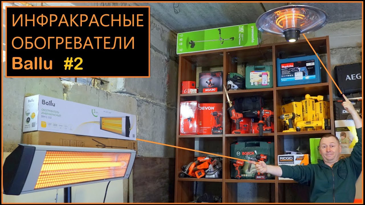 Инфракрасные обогреватели Ballu вся правда от владельца