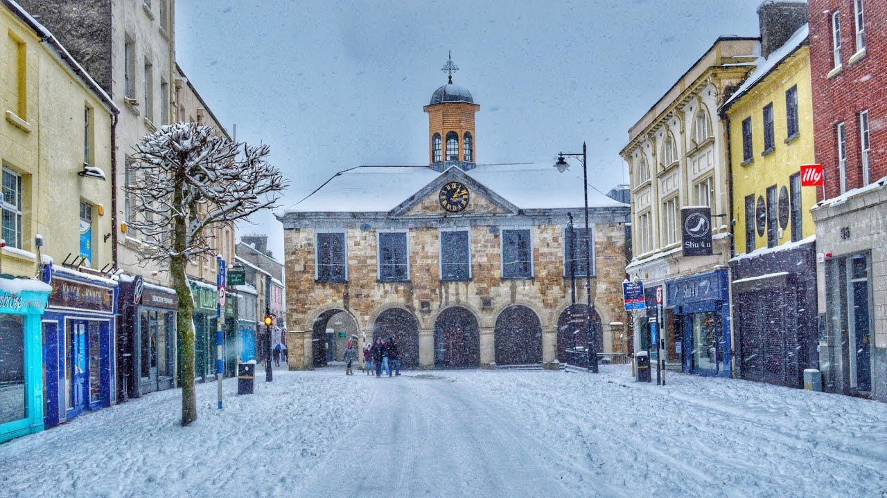 Ireland 🇮🇪 🥶 🥶Winter 2024 ( Town view)