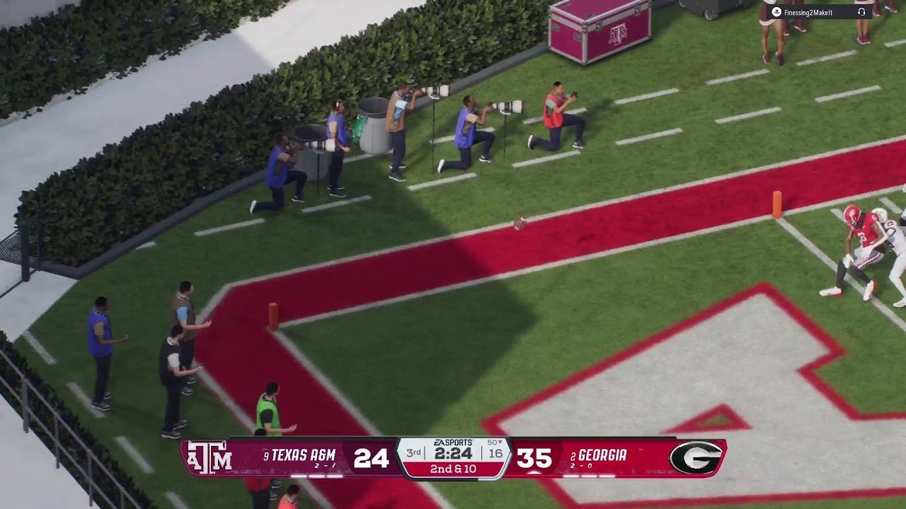 2 Georgia vs 9 Texas A&M - Week 3, 2031 - Smoke Factory