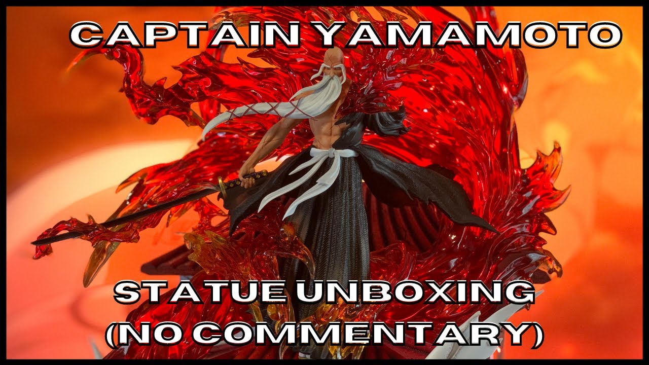 WS Studios - Captain Yamamoto - Bleach Resin Statue Unboxing ( no commentary)
