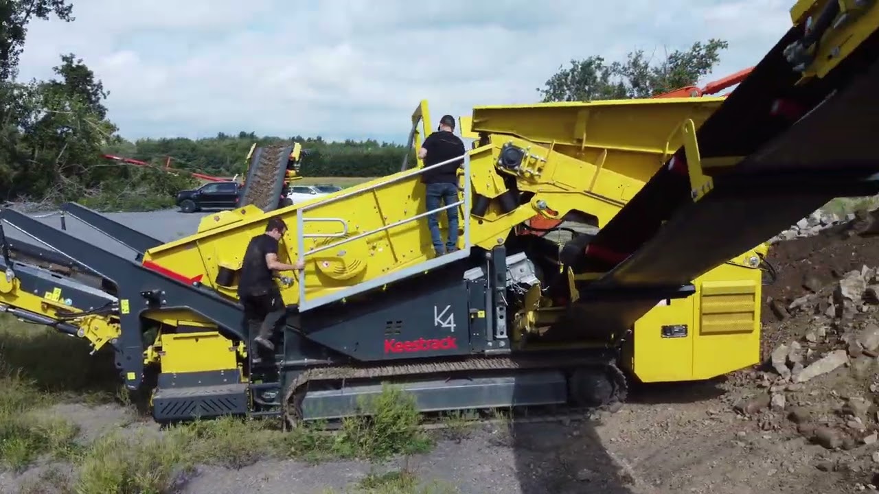 Découvrez le nouveau tamiseur scalpeur Keestrack K4