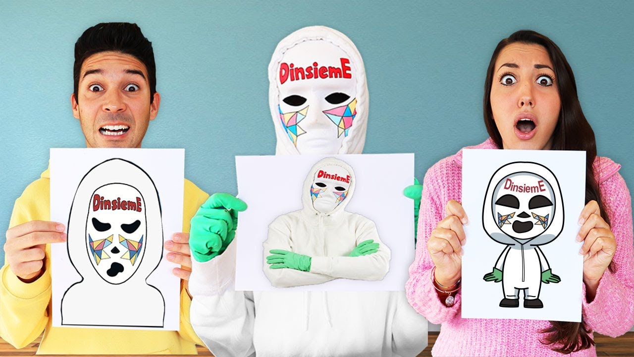 CHI DISEGNA IL DOTTOR TIMOTI PIÙ BELLO VINCE E SCAPPA DAL DOTTOR TIMOTI! *challenge contro Timoti*