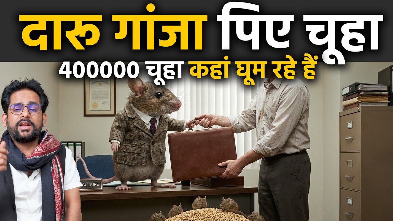 Chhattisgarh paddy scam में चूहों chuho पर क्यों लगा है इल्ज़ाम