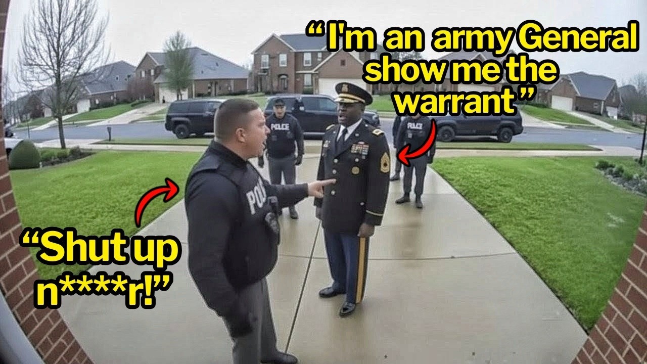 ICE Agents' Careers Destroyed After Arrest of Black Army General in His Driveway Without a Warrant