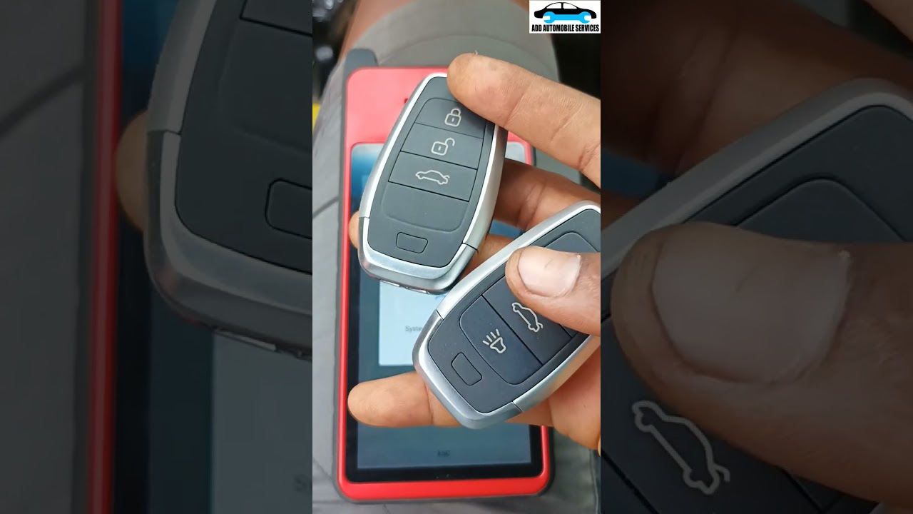 2014 Elantra smartkey generation and programming with autel KM100