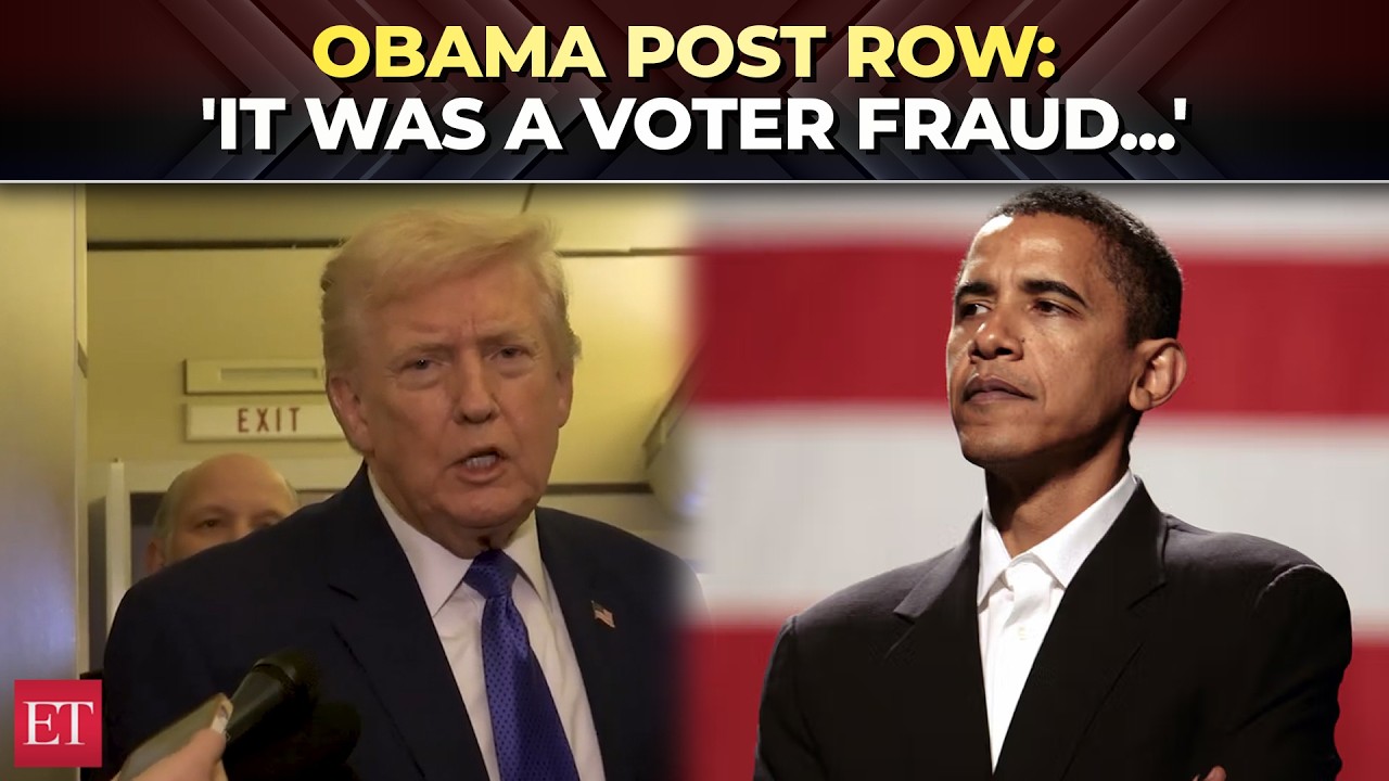'It was a voter fraud...': Trump condemns, won't apologize for video depicting Obamas as apes