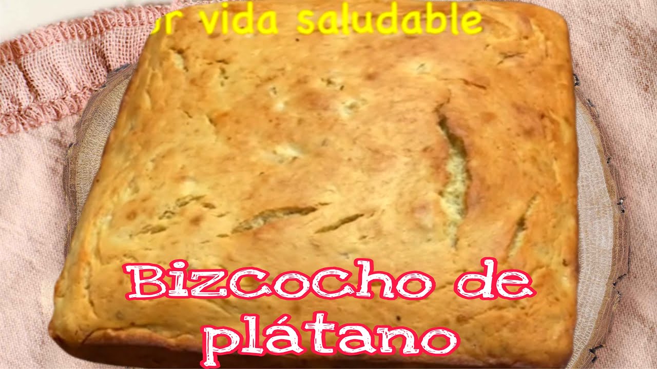 💥 BIZCOCHO DE PLÁTANO