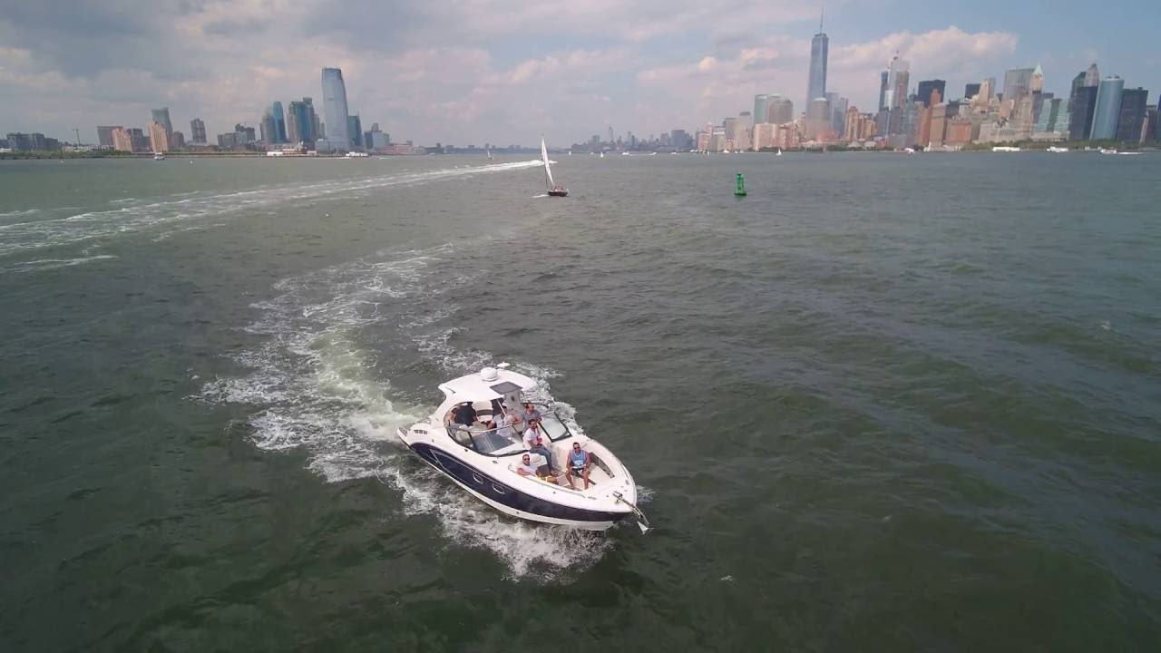 Yuneec Typhoon H 4k Video Follow me Boat Tour NYC Harbor