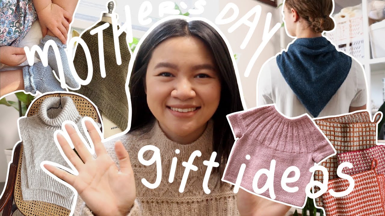 Mother's Day gift ideas | free + paid knitting patterns