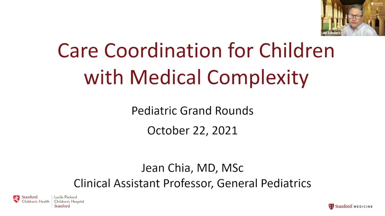 Care Coordination for Children with Medical Complexity