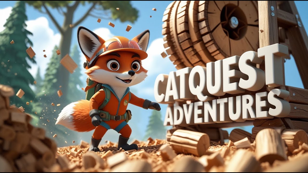 The Sycamore Sawmill Challenge – CatHero's Adventure in Nature & Engineering!