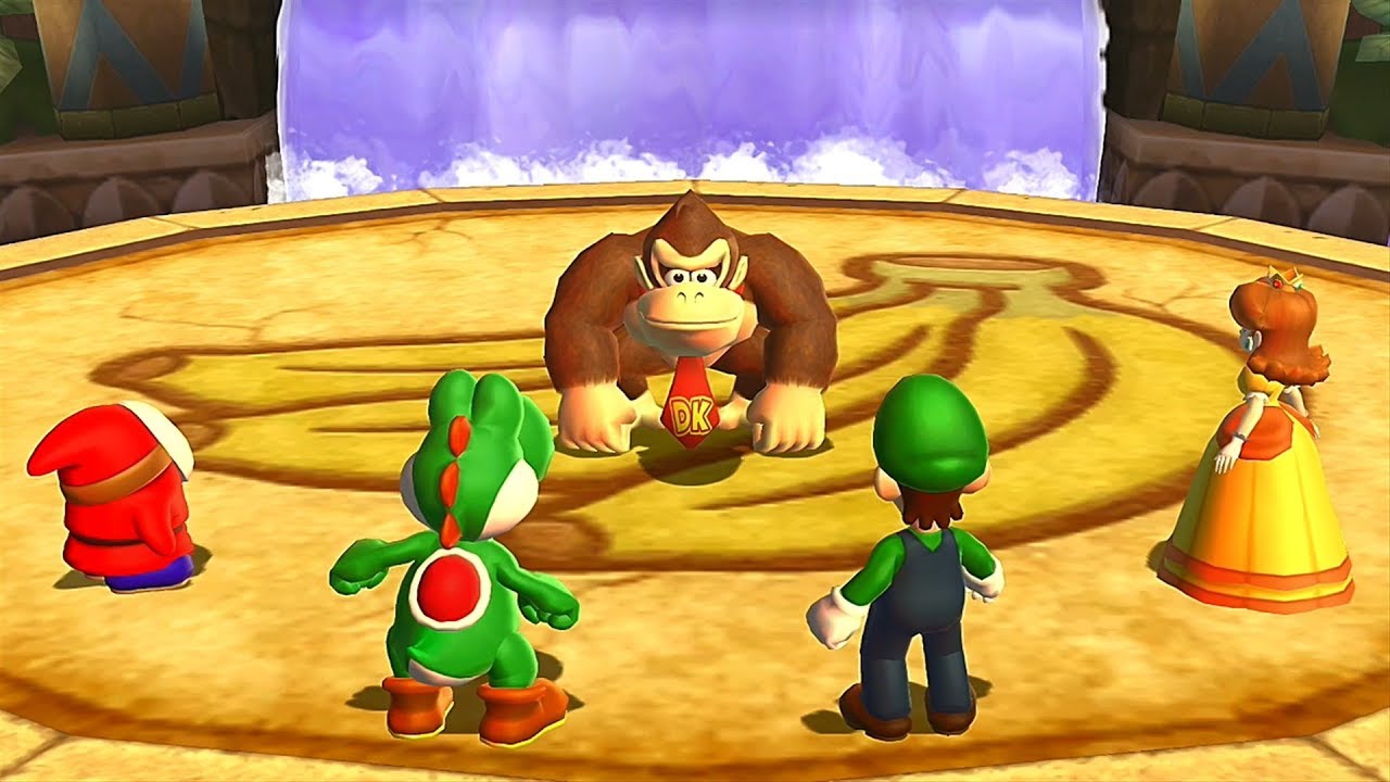 Mario Party 9 DK's Jungle Ruins 4 Players (Master Difficulty) #1