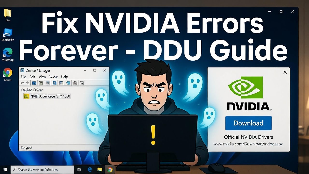 Как выполнить чистую установку драйверов NVIDIA/AMD с помощью программы удаления драйверов диспле...