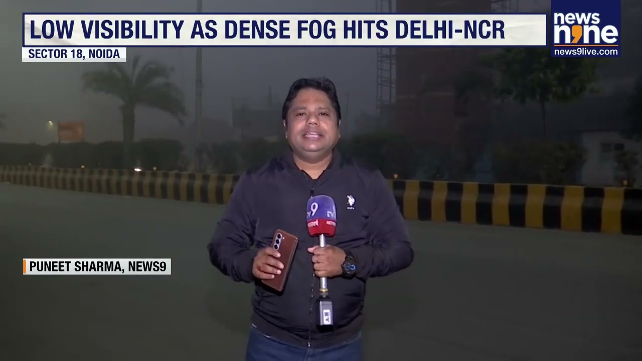 Delhi-NCR Choked By Dense Fog & Severe Pollution: Flights, Trains Disrupted, Schools Shut | News9