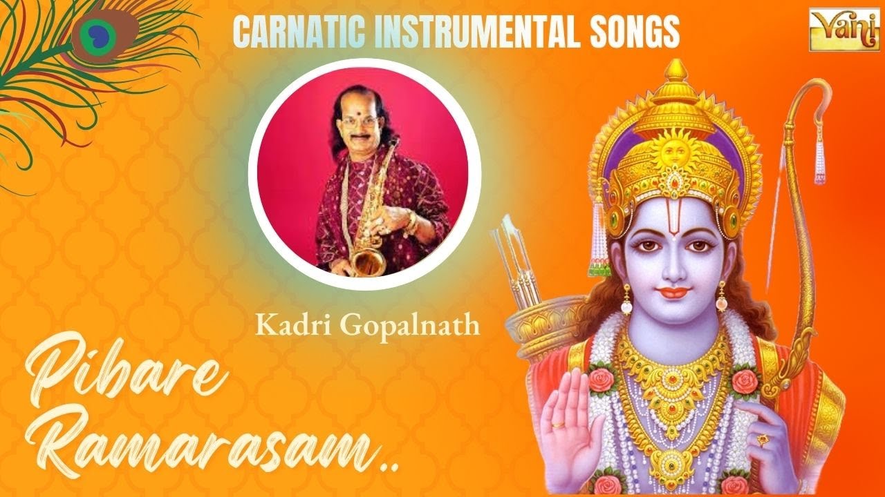 Pibare Ramarasam - Saxophone 🎷 | Sadasiva Brahmendra Krithi by Kadri Gopalnath | Ahir Bairavi Ragam