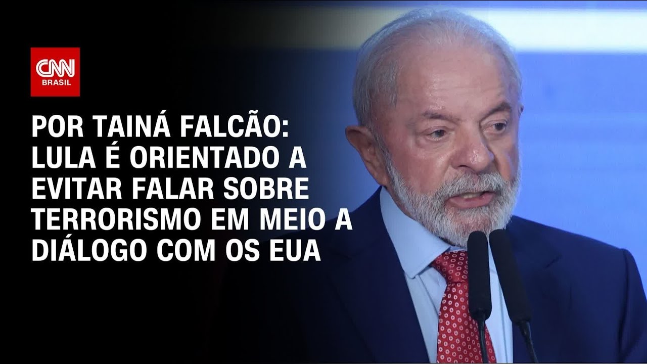 Lula é orientado a evitar falar sobre terrorismo em meio a diálogo com os EUA | BASTIDORES CNN