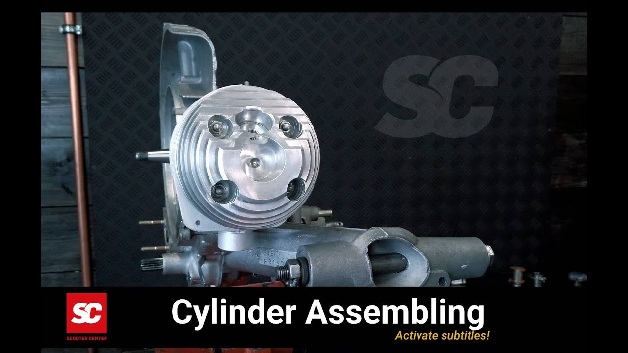 Vespa PX Zylinder einbauen, Kolben, Kolbenringe, Clips: Anleitung bgm 177