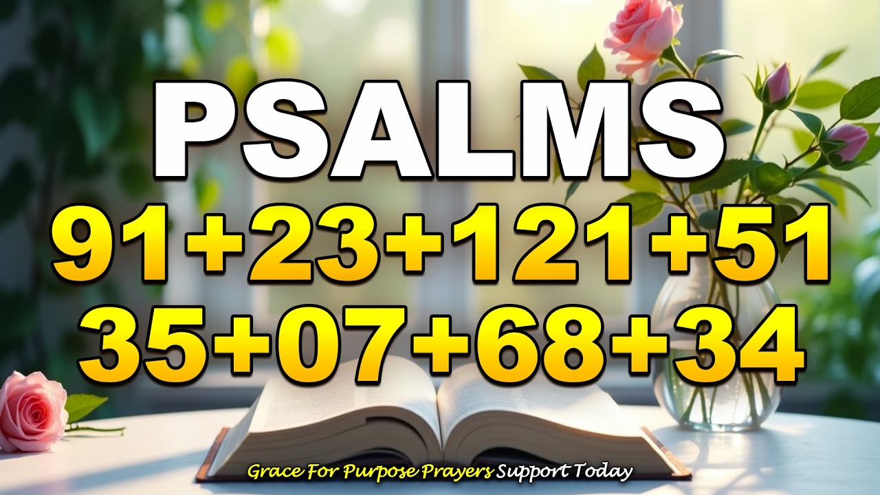 This Prayer Will BREAK Chains of Darkness Working in Secret | Psalms 91, 23, 121, 51, 35, 7, 68,  34