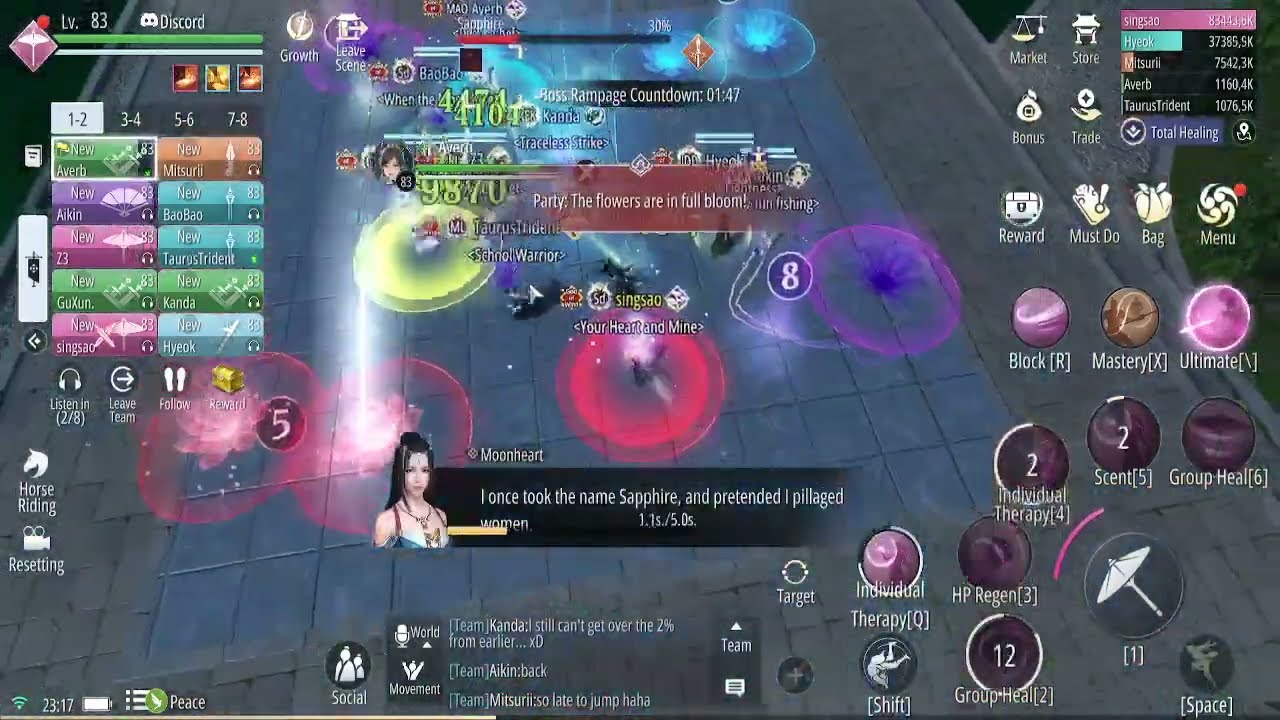 Moonlight Blade - T4 Hard EU First Clear