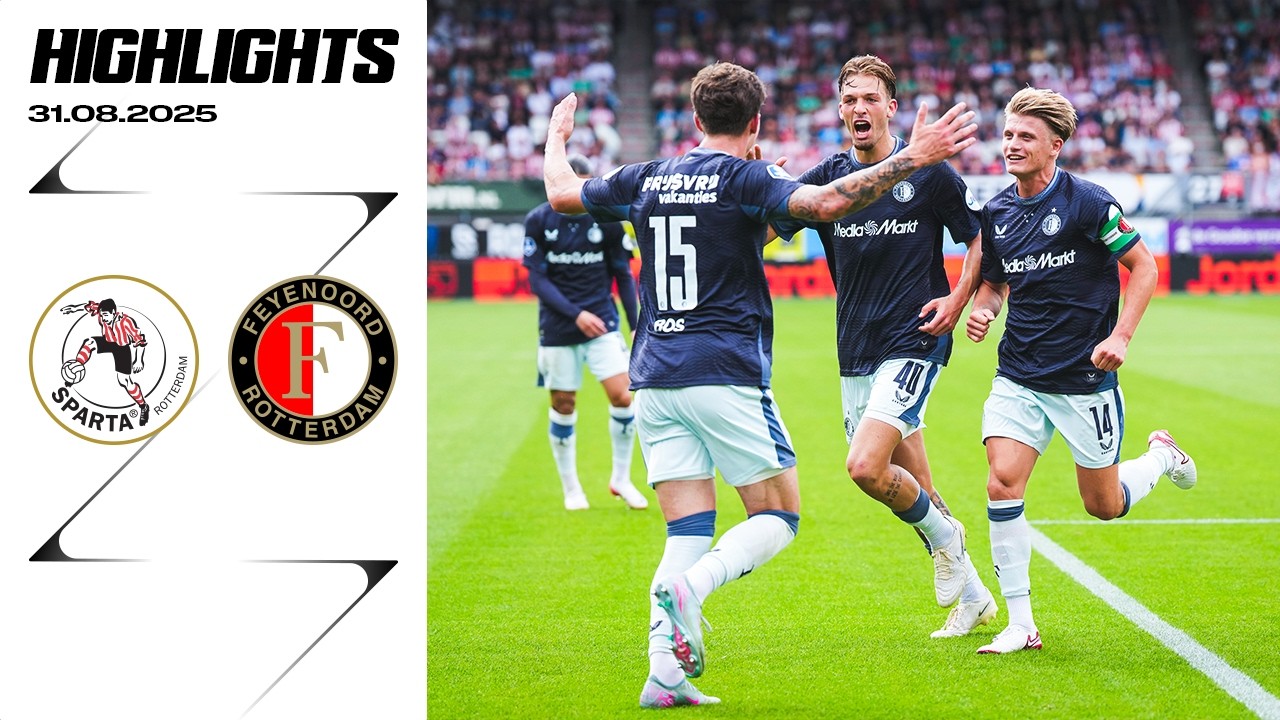 ANOTHER DERBY WIN 🇳🇬 | Highlights Sparta Rotterdam - Feyenoord | Eredivisie 2025-2026